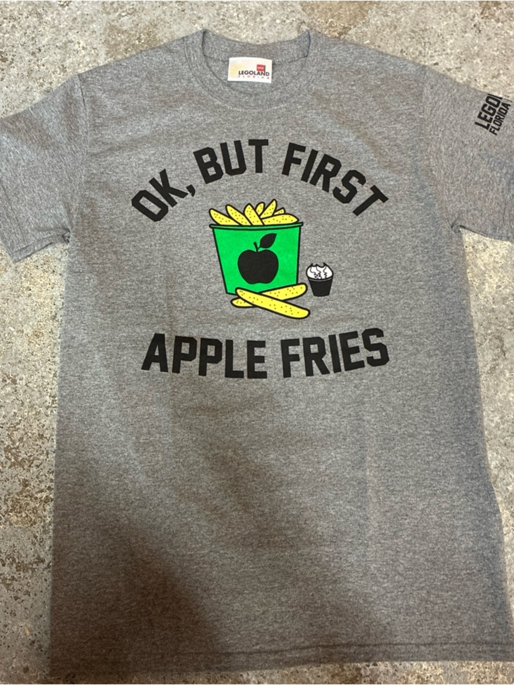 Lego Gray Crewneck with Legoland Florida Logo